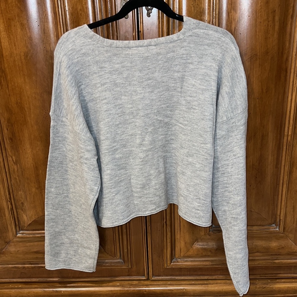 Double Zero Tie Front Cardigan - Picture 2 of 8